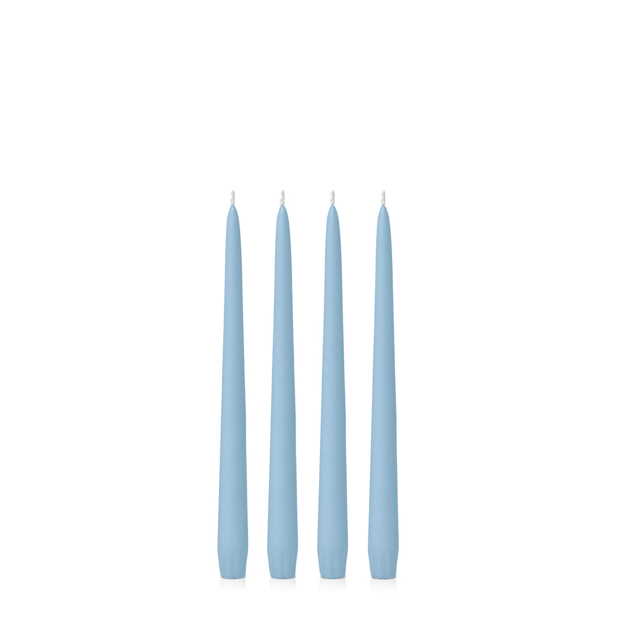 French Blue 25cm Taper Candles Pack of 4