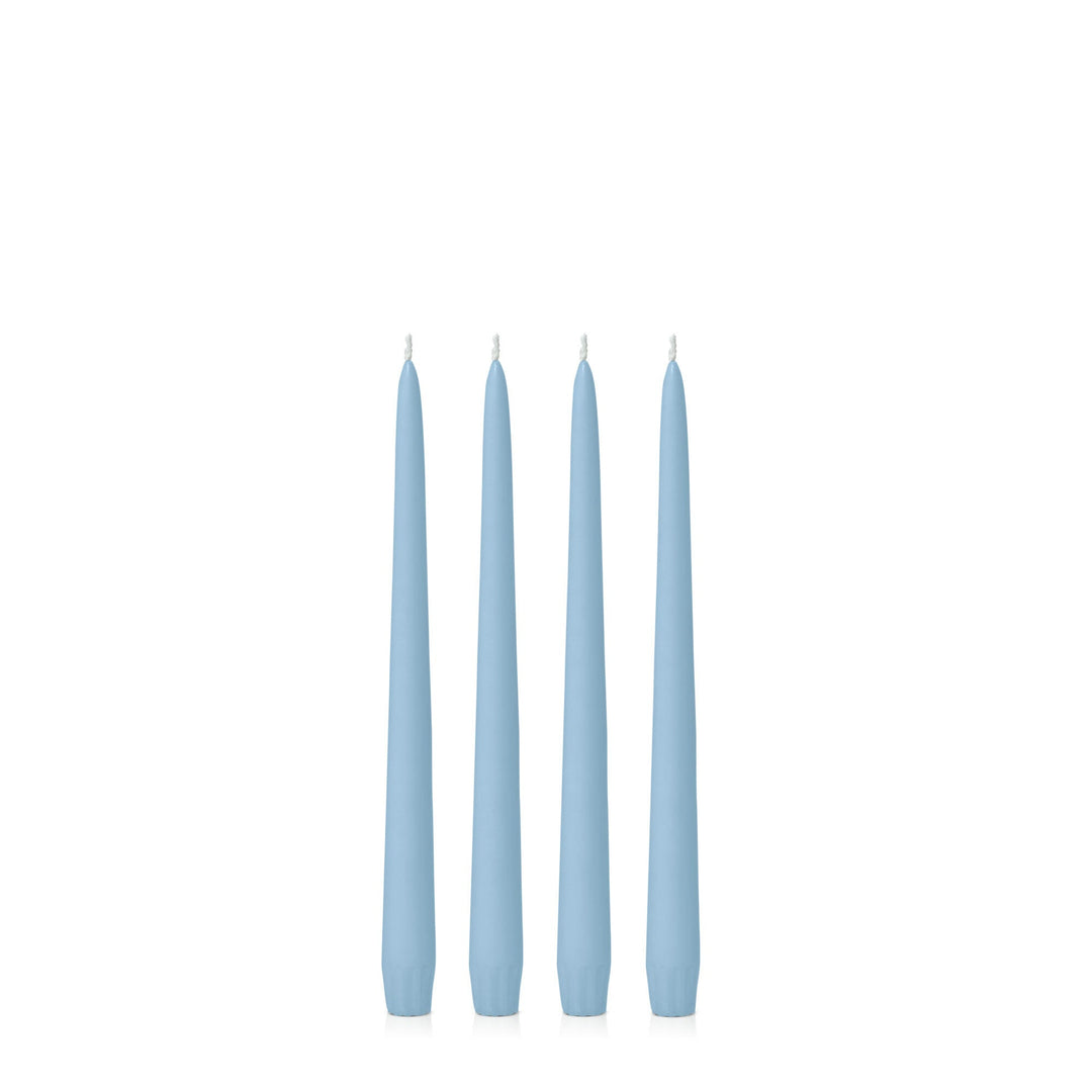French Blue 25cm Taper Candles - Pack of 96