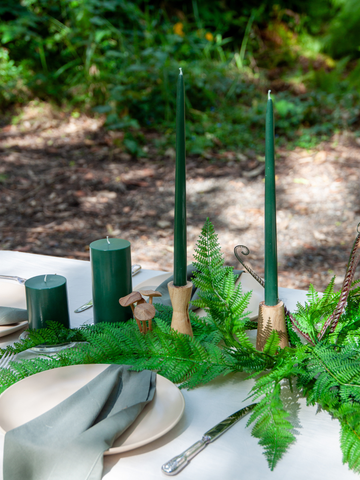 Forest 25cm Taper Candles - Pack of 96