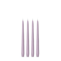 Lilac 25cm Taper Candles - Pack of 96