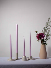 Lilac 25cm Taper Candles - Pack of 96