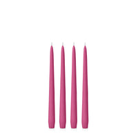 Magenta 25cm Taper Candles