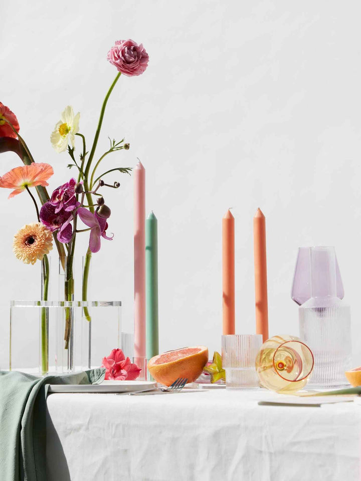 Mint Green 25cm Taper Candles - Pack of 96