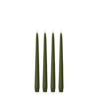 Olive 25cm Taper Candles