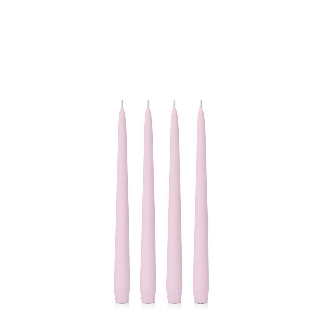 Pastel Pink 25cm Taper Candles - Pack of 96