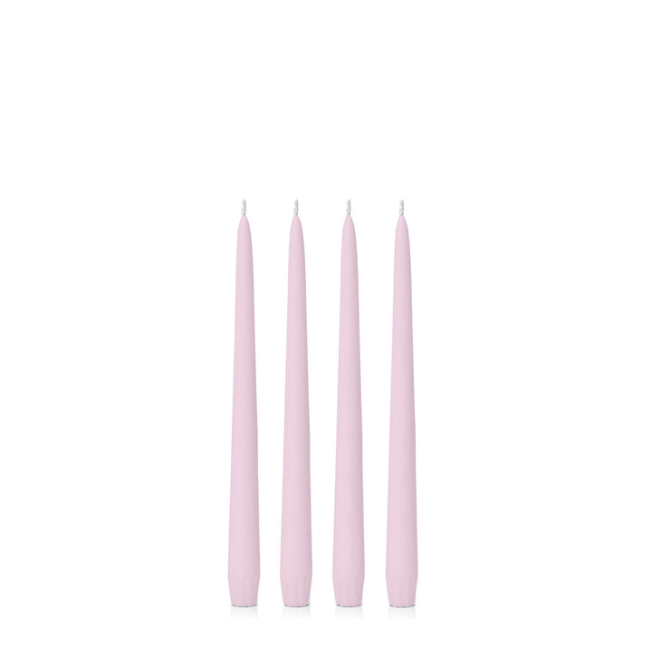 Pastel Pink 25cm Taper Candles - Pack of 96