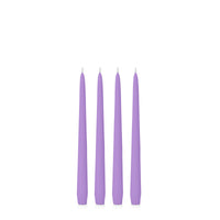 Purple 25cm Taper Candles