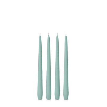 Sage Green 25cm Taper Candles - Pack of 96