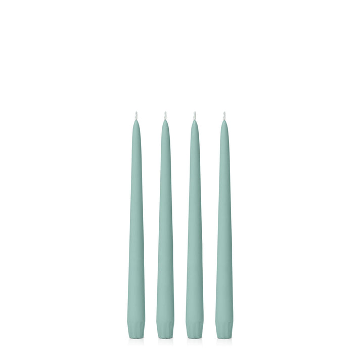 Sage Green 25cm Taper Candles - Pack of 96