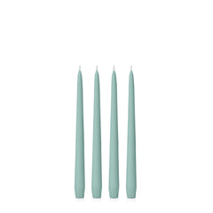 Sage Green 25cm Taper Candles - Pack of 96