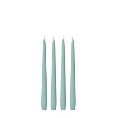 Sage Green 25cm Taper Candles Pack of 4