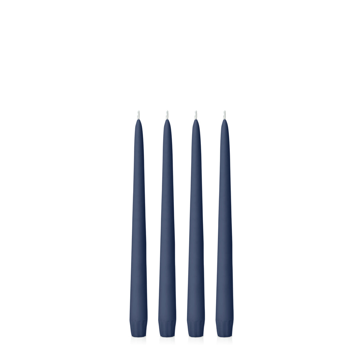 Sapphire 25cm Taper Candles Pack of 4