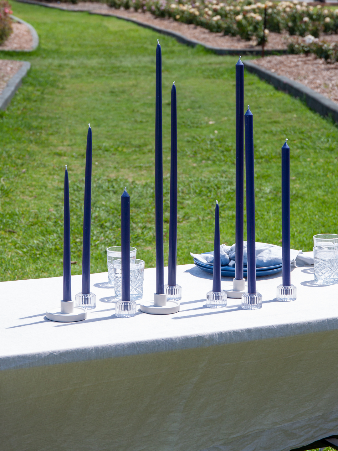 Sapphire 25cm Taper Candles - Pack of 96