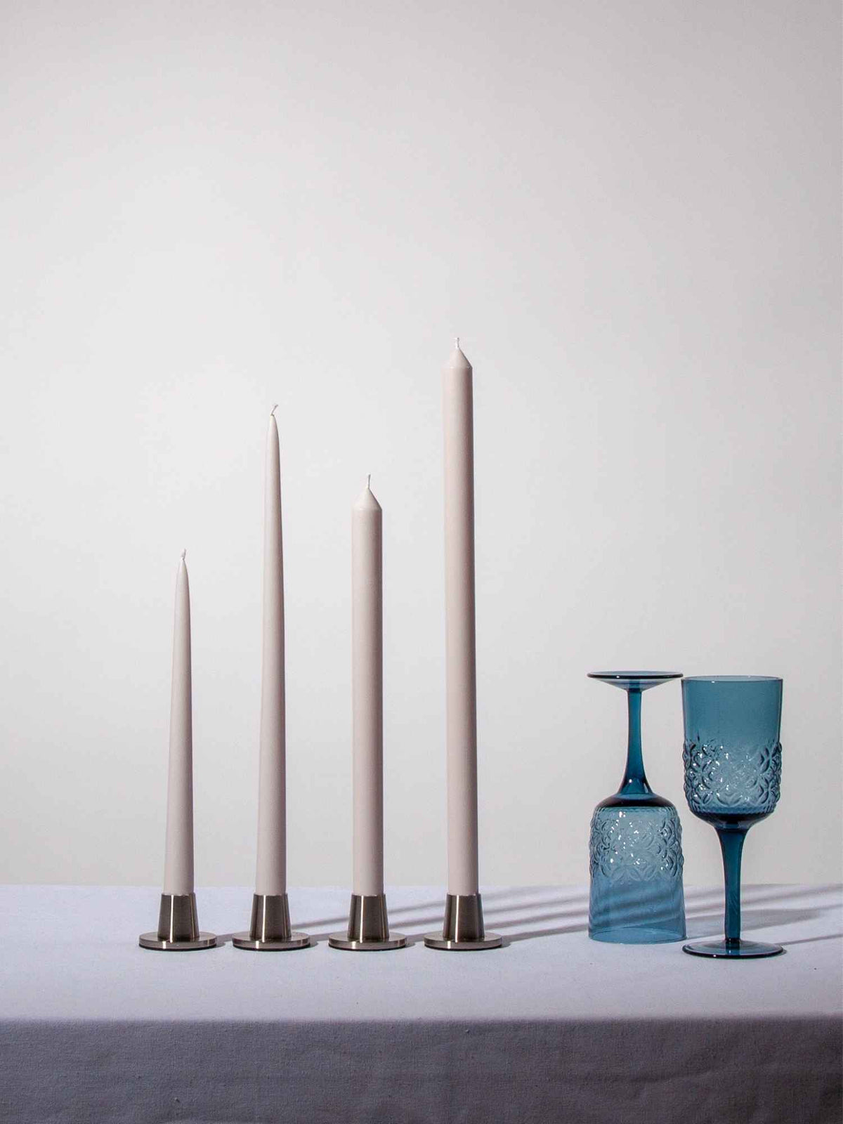 Stone 25cm Taper Candles