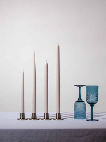 Stone 25cm Taper Candles - Pack of 96