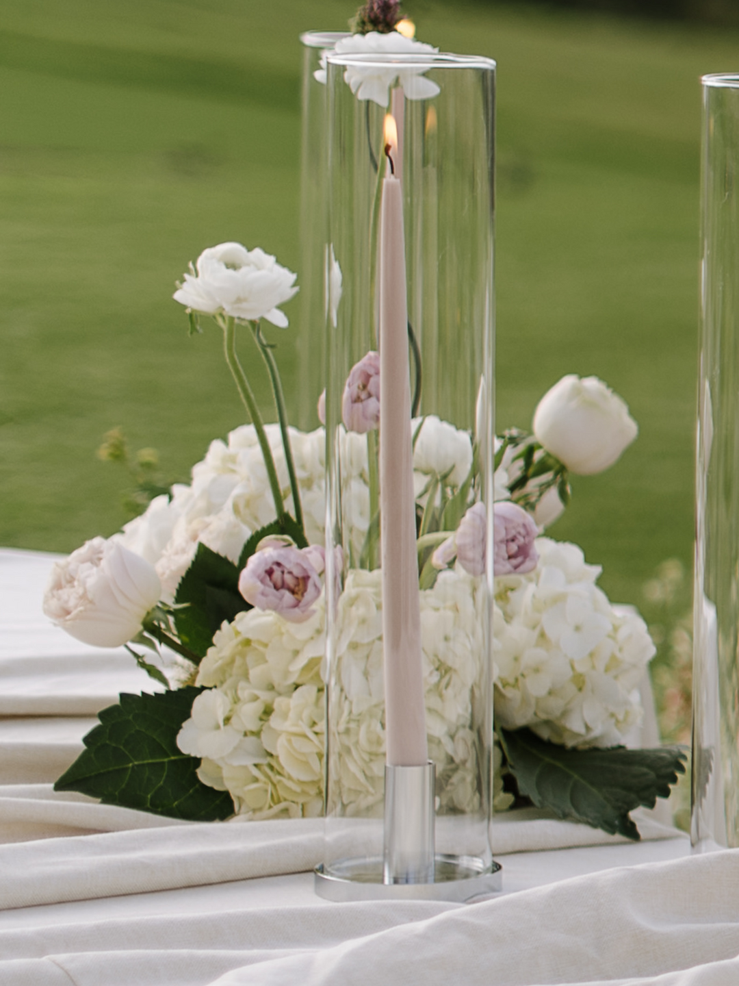 Vintage Blush 35cm Taper Candles