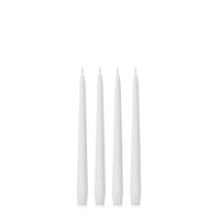 White 25cm Taper Candles - Pack of 96