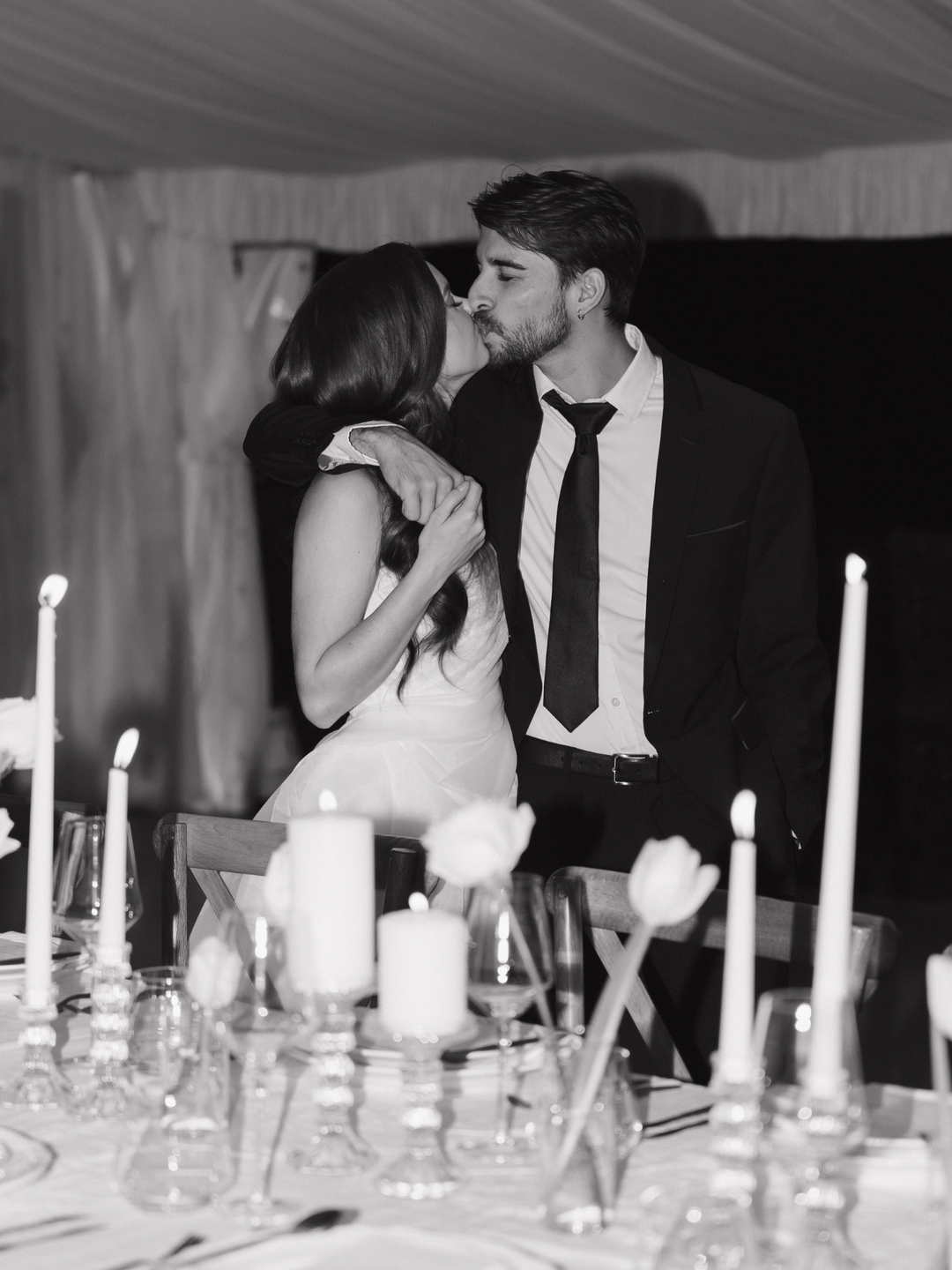 White 25cm Taper Candles