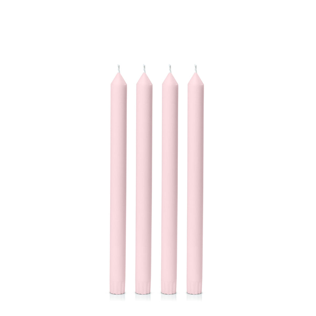 Blush Pink 30cm Dinner Candles - Pack of 96