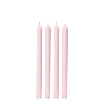 Blush Pink 30cm Dinner Candles - Pack of 96