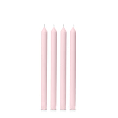 Blush Pink 30cm Dinner Candles Pack of 4