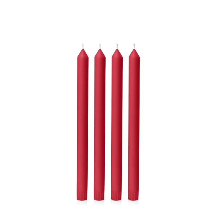 Chilli 30cm Dinner Candles - Pack of 96