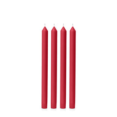 Chilli 30cm Dinner Candles - Pack of 96