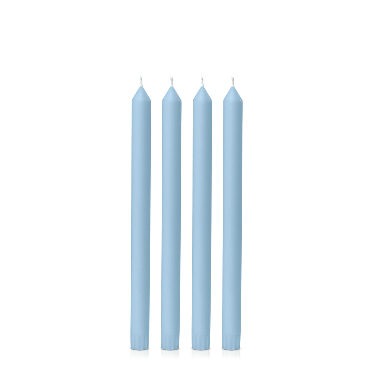 French Blue 30cm Dinner Candles Pack of 4
