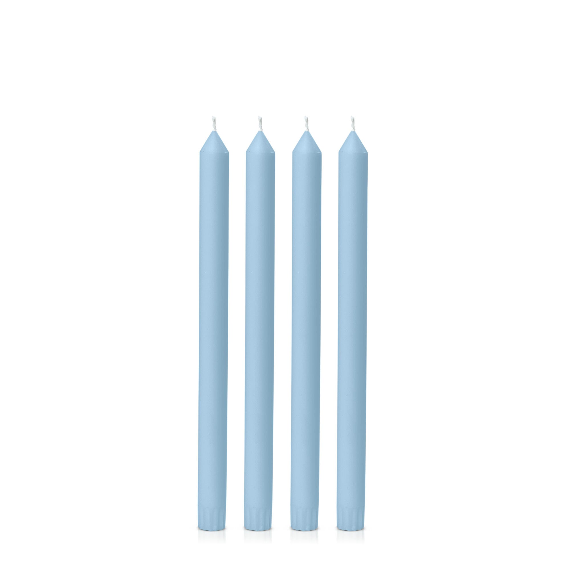 French Blue 30cm Dinner Candles Pack of 4