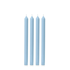 French Blue 30cm Dinner Candles Pack of 4