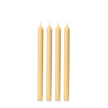 Gold 30cm Dinner Candles - Pack of 96