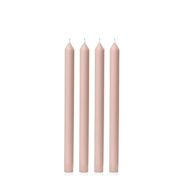 Heritage Rose 30cm Dinner Candles - Pack of 96