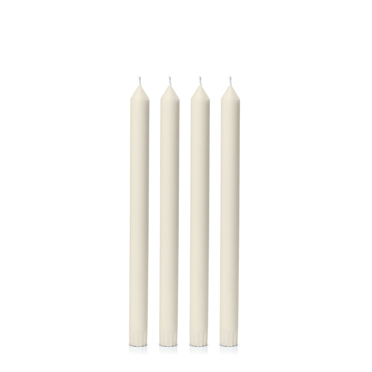 Ivory 30cm Dinner Candles Pack of 4