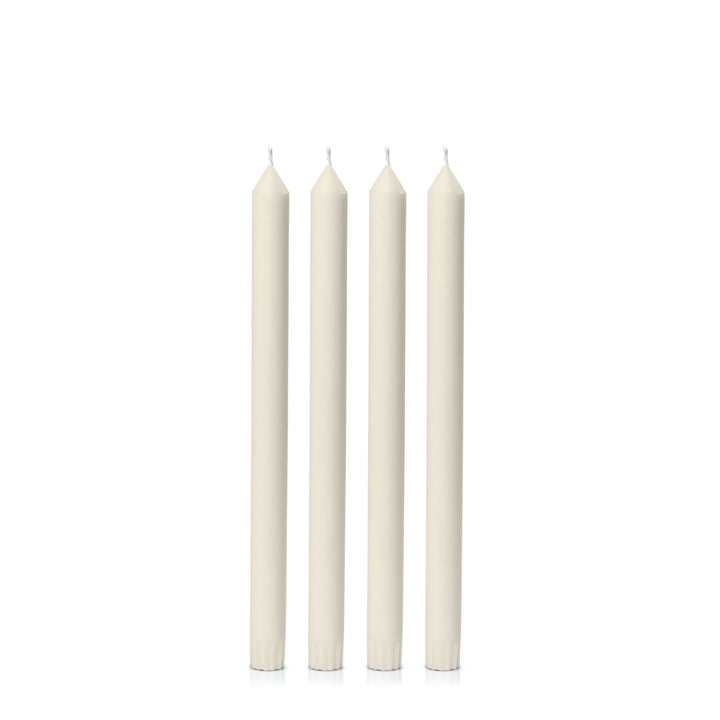 Ivory 30cm Dinner Candles - Pack of 96