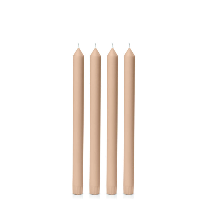 Latte 30cm Dinner Candles - Pack of 96