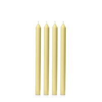 Lemon 30cm Dinner Candles - Pack of 96
