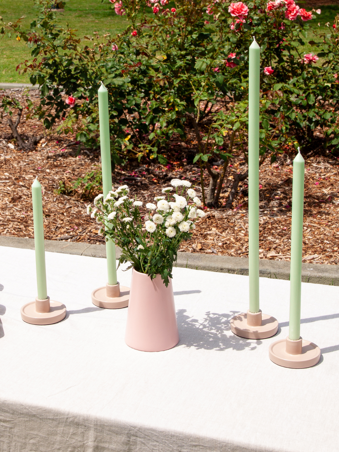 Matcha 30cm Dinner Candles - Pack of 96