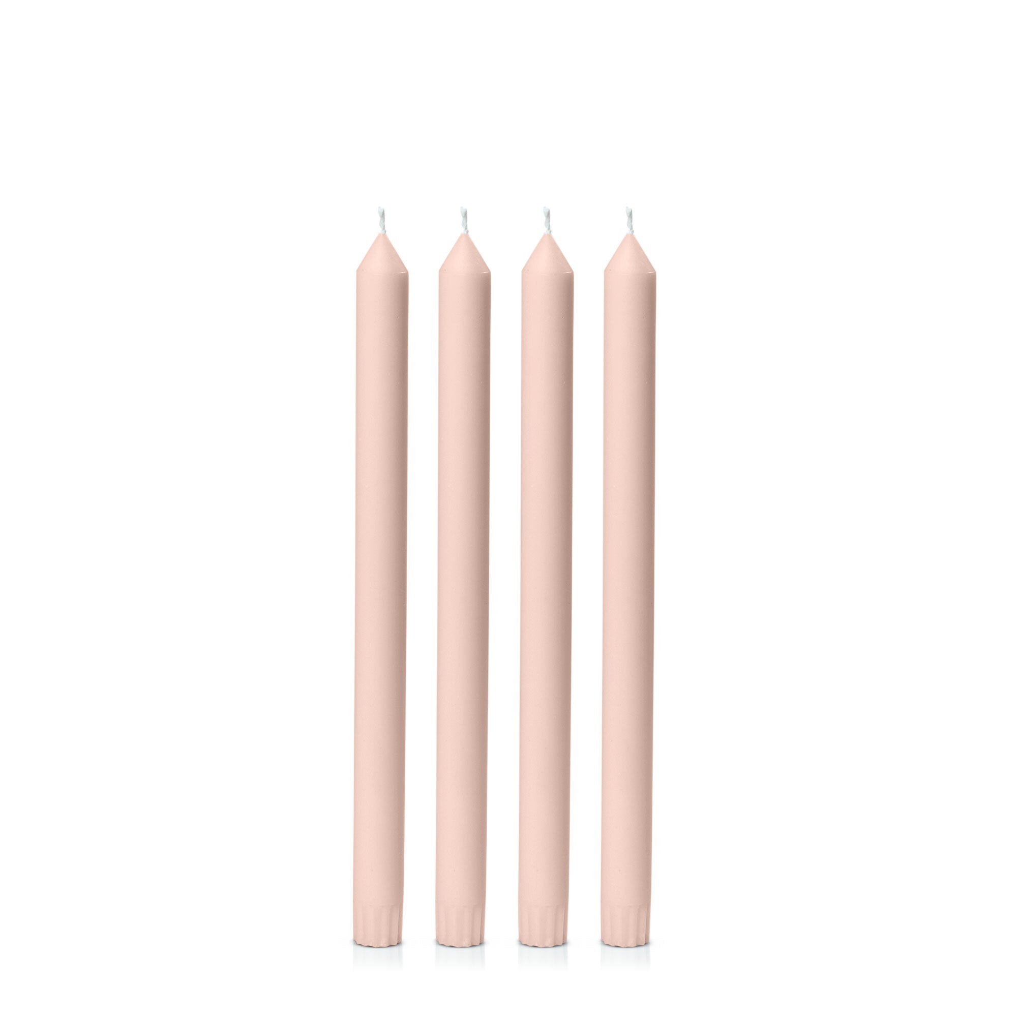 Nude 30cm Dinner Candles Pack of 4