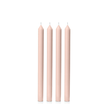Nude 30cm Dinner Candles - Pack of 96
