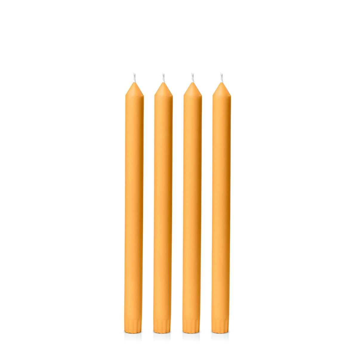 Orange 30cm Dinner Candles - Pack of 96
