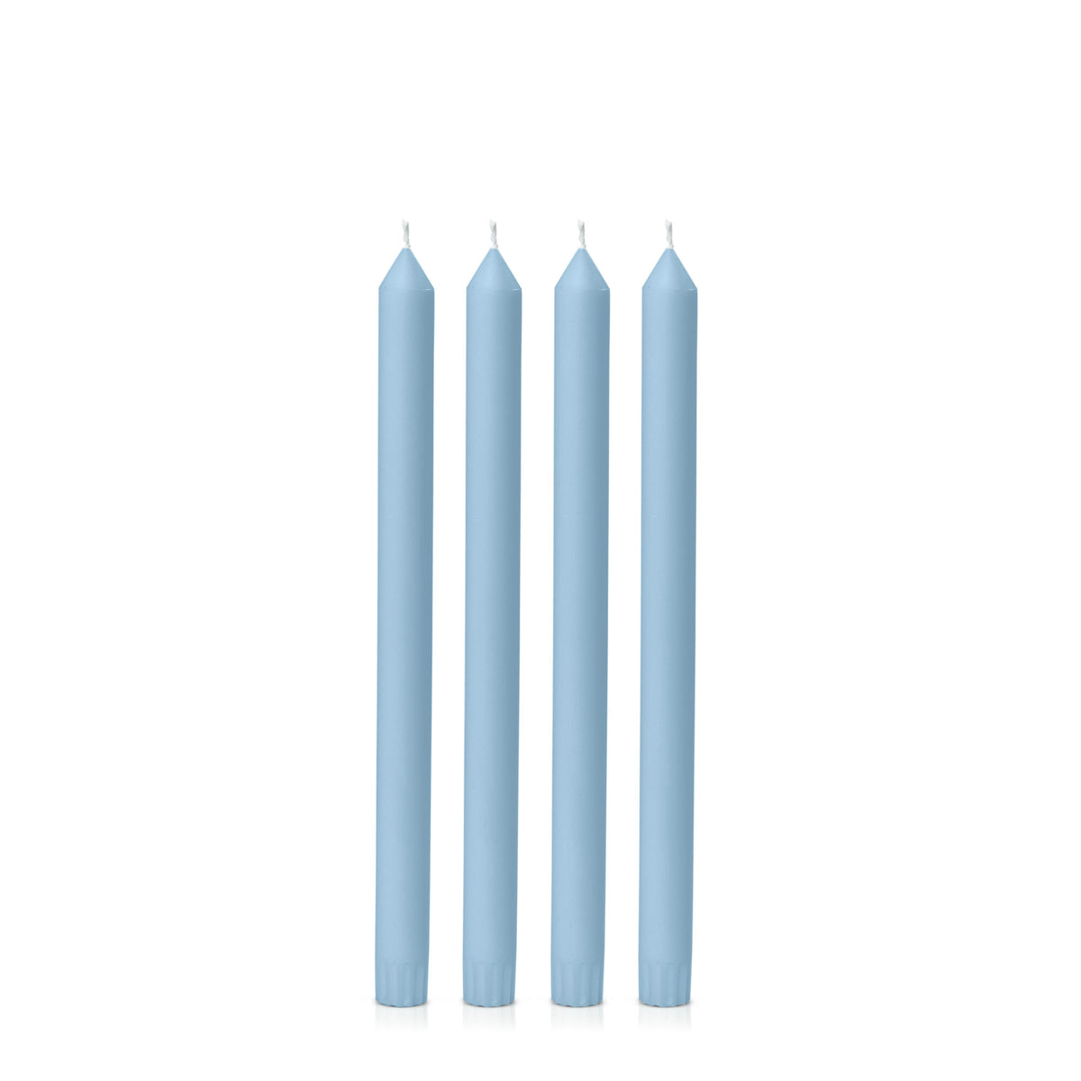 Pastel Blue 30cm Dinner Candles Pack of 4