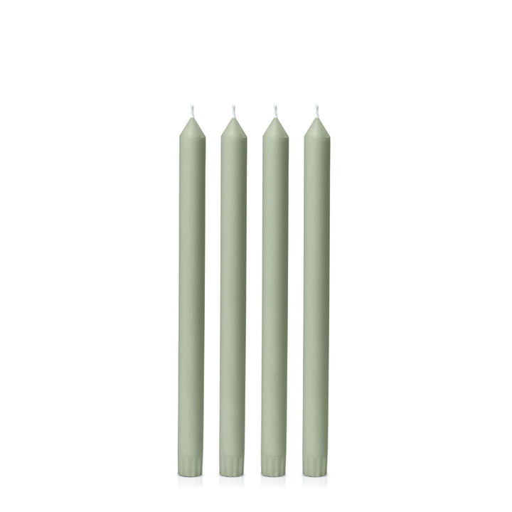 Pale Eucalypt 30cm Dinner Candles - Pack of 96