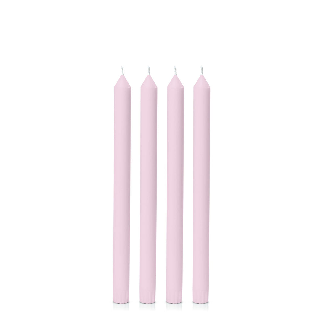 Pastel Pink 30cm Dinner Candles - Pack of 96