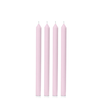 Pastel Pink 30cm Dinner Candles - Pack of 96