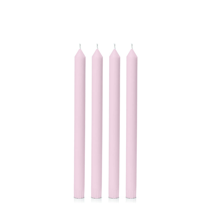 Pastel Pink 30cm Dinner Candles - Pack of 96