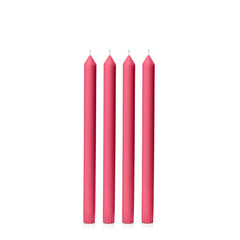 Raspberry 30cm Dinner Candle