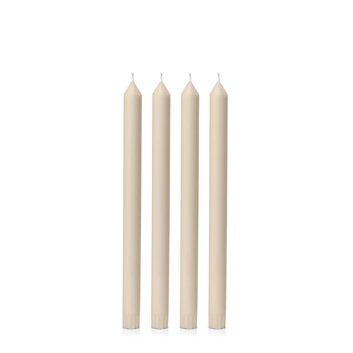 Sandstone 30cm Dinner Candles - Pack of 96