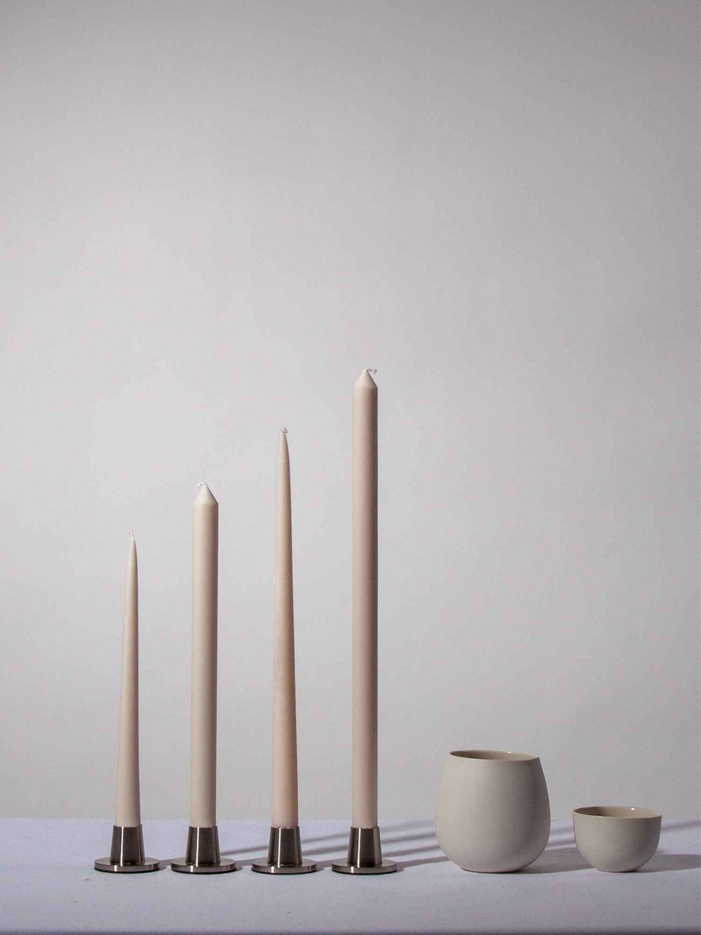 Sandstone 30cm Dinner Candles - Pack of 96