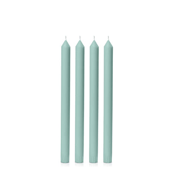 Sage Green 30cm Dinner Candles - Pack of 96
