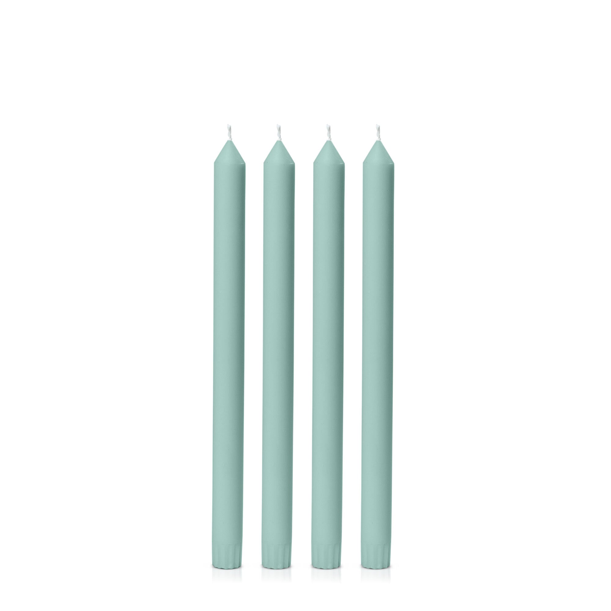 Sage Green 30cm Dinner Candles - Pack of 96